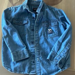 Joes jeans denim shirt 3t